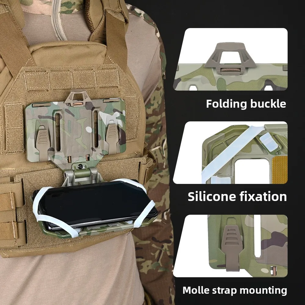 التكتيكية مول للطي مجلس الملاحة CS العسكرية الادسنس لوحة مول الناقل مجلس حامل هاتف المحمول جبل الملحقات #4