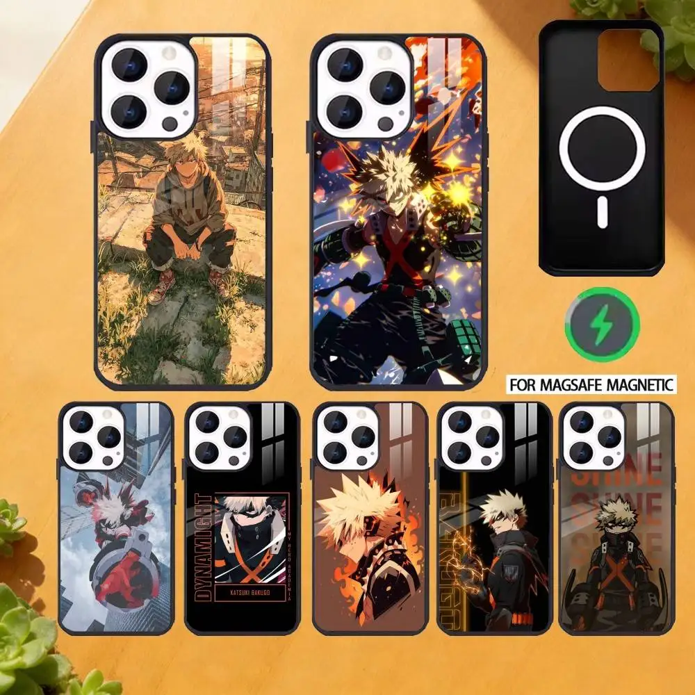 

K-Katsuki Bakugo Phone Case For iPhone 17,16,15,14,13,12,Plus,Pro,Max For Magsafe Magnetic Wireless Charge