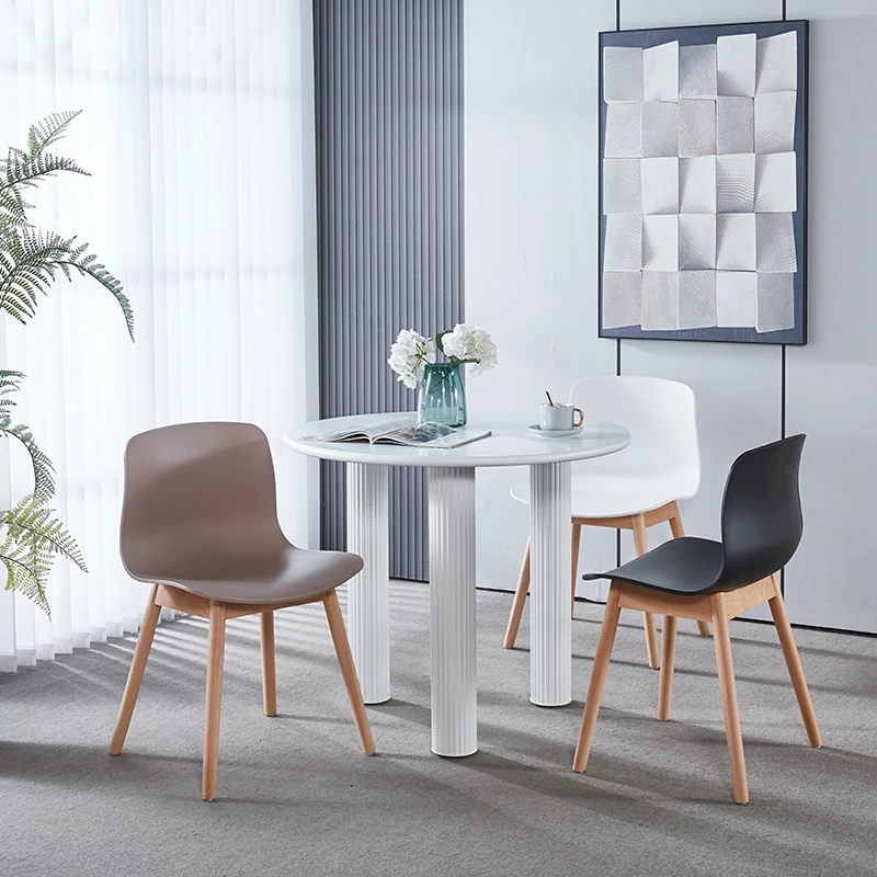 الشمال طاولة طعام وكرسي بسيط المنزلية واحدة مسند الظهر صافي كراسي ماكياج حمراء الحديثة شقة صغيرة ضوء الفاخرة