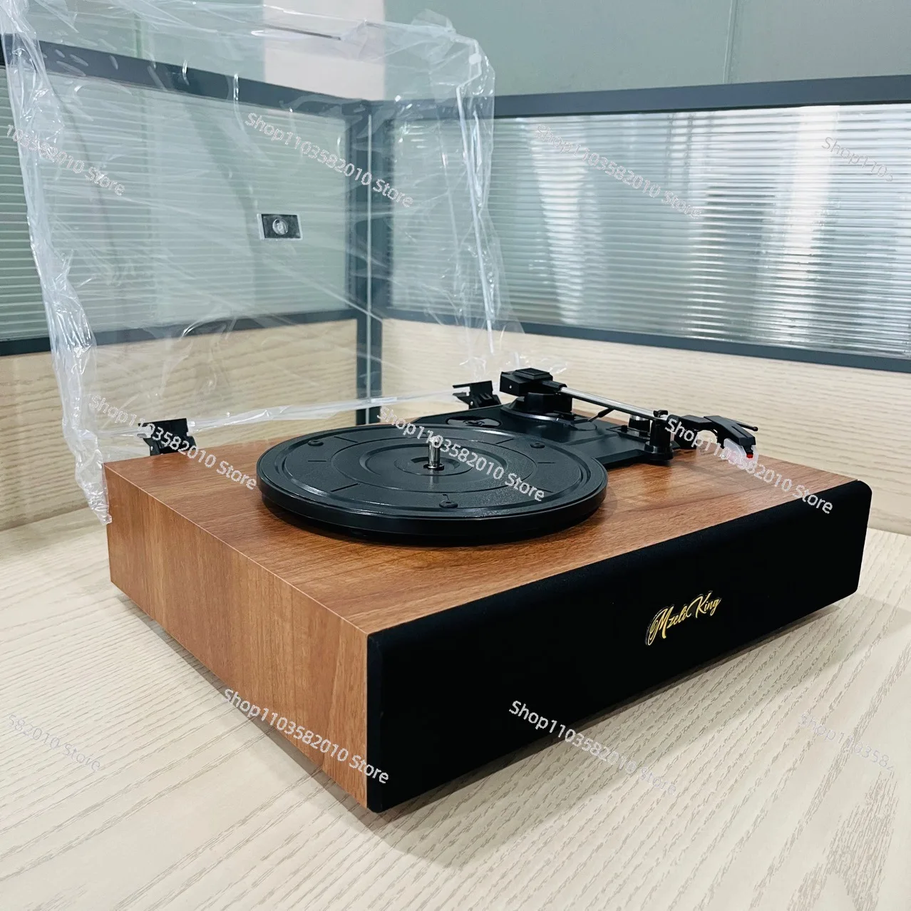 Vinyl record player, vintage gramophone, living room speaker, Bluetooth speaker, housewarming, birthday gifts, LP ornaments