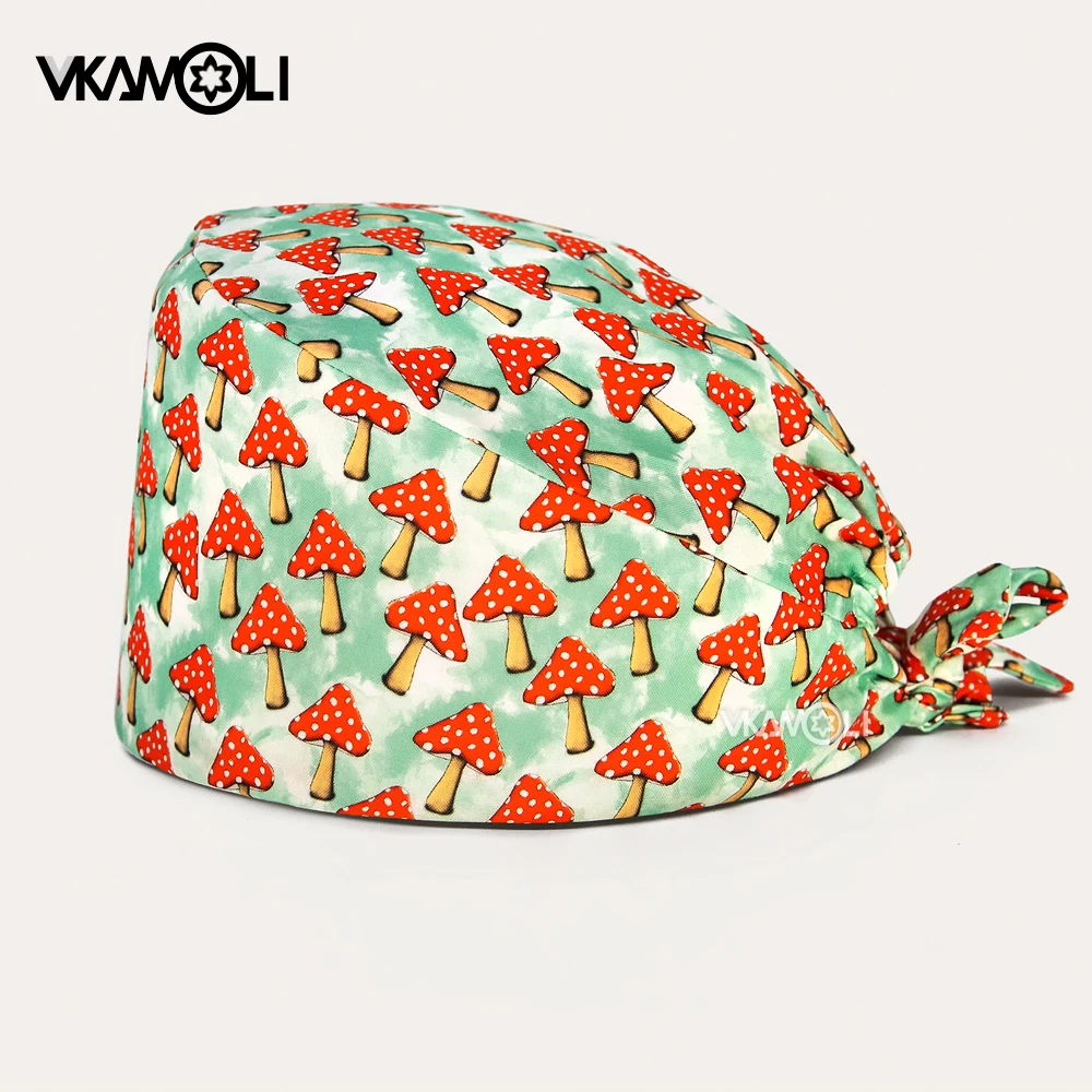 wholesale Multicolor Medical Surgical Cap shop lab beauty work accessories surgery cap women and man operating room scrub cap