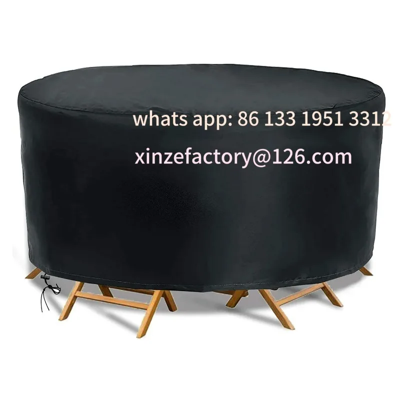 

Customizable Cover Waterproof Oxford Sofa Protection Garden Patio Rain Snow Chair Dus Round Table Outdoor Garden Furniture Rainz