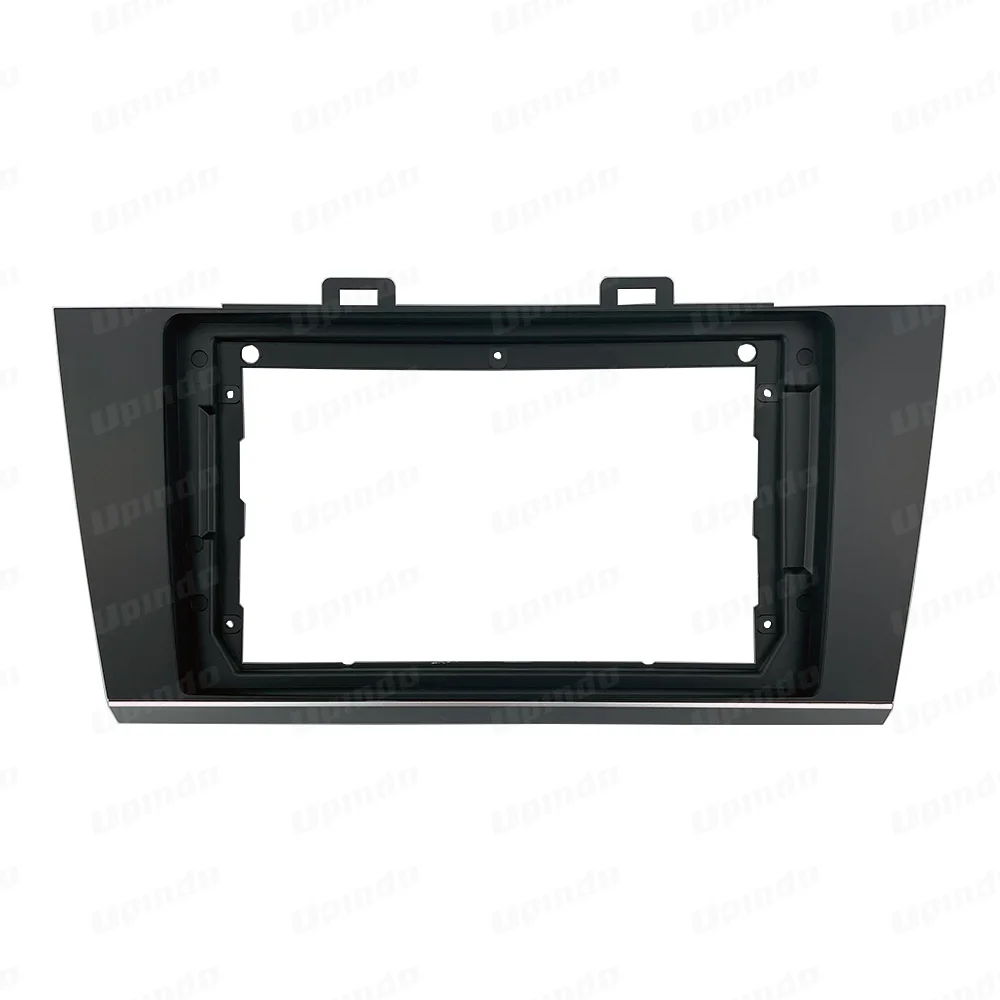 9 Inch 2 DIN Radio Fascia Frame Dash Kit for Subaru Outback Legacy 2015-2018 Car Stereo Installation Trim Panel ABS