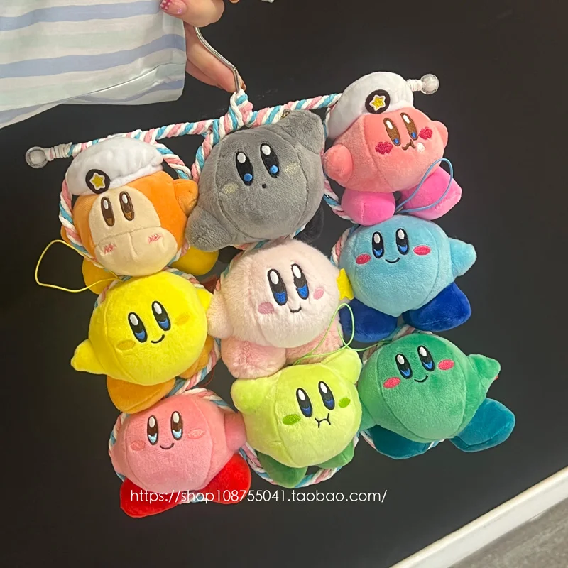 New Nine Palace Grid Star Kirby Doll Collection Japanese Limited Edition Decorative Circular Scarf Stand Creative Gift For Girls