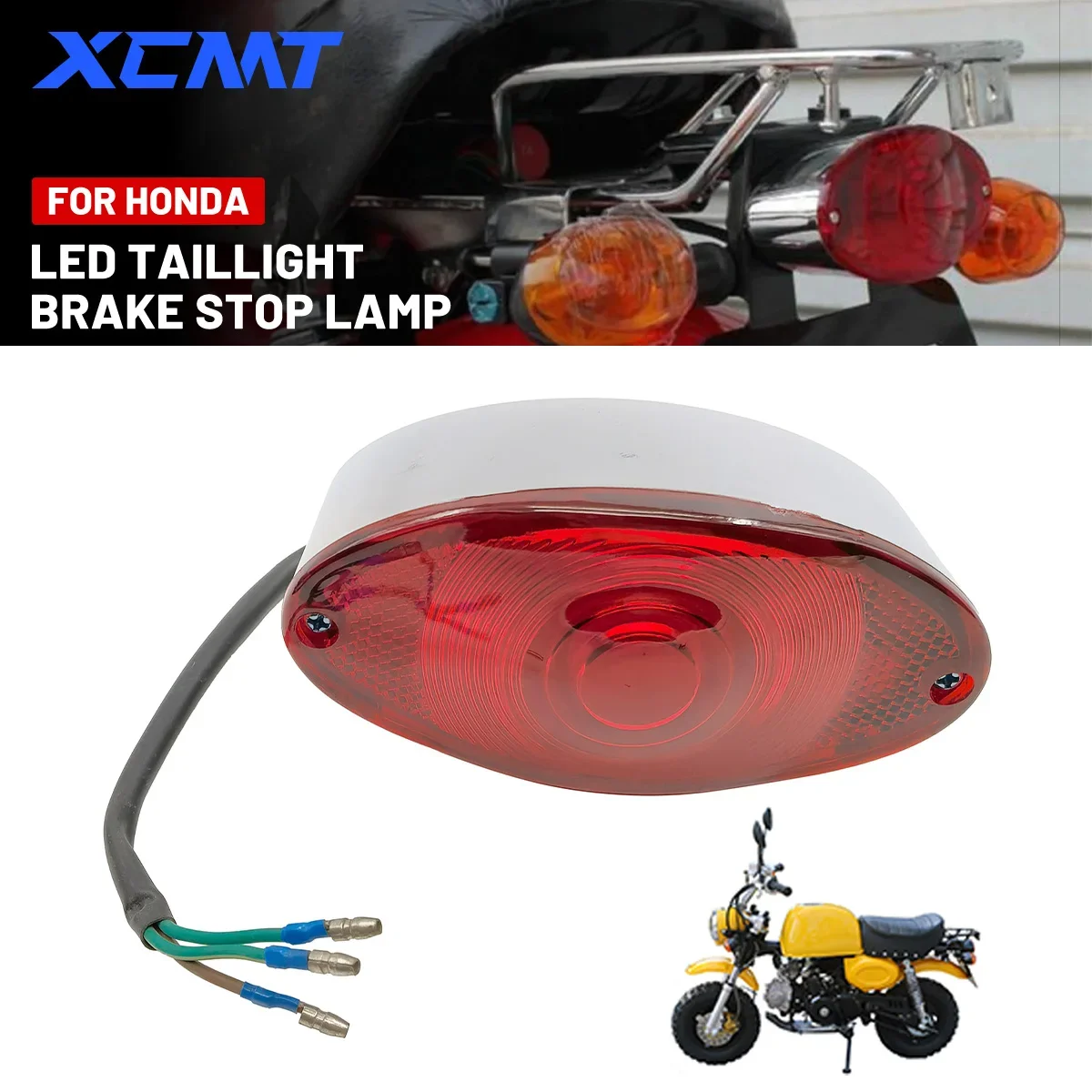 

Motorcycle Rear Brake Taillight Tail Light Lamp For Honda Z50 Z50A Z50J Z50R Mini Trail Monkey Motorcycle Accessories