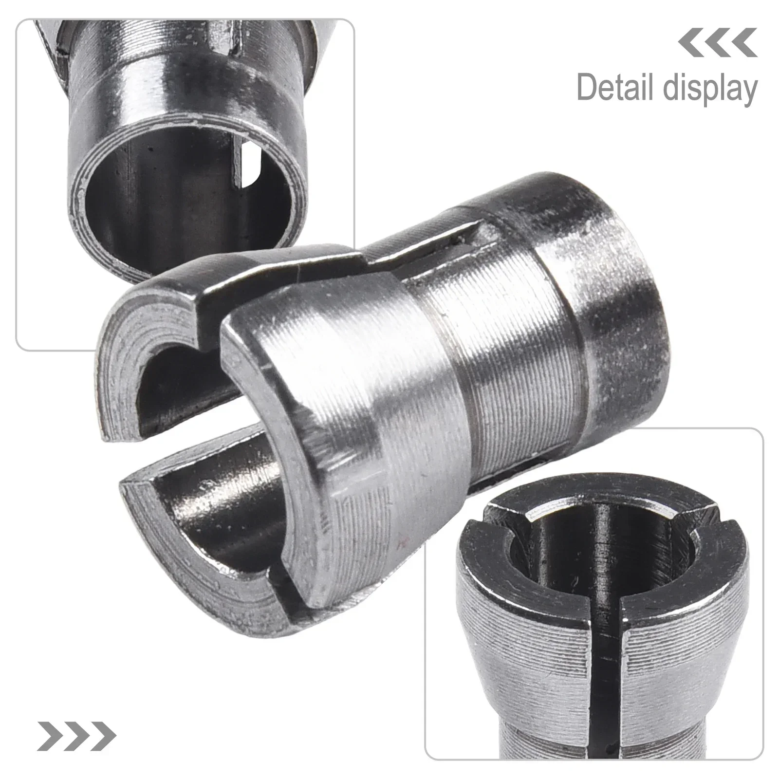 

1pcs 8mm X16.5mm Collet Chuck Adapter Engraving Trimming Machine Router Carpentry Engraving Machines Chuck Woodworking Tool