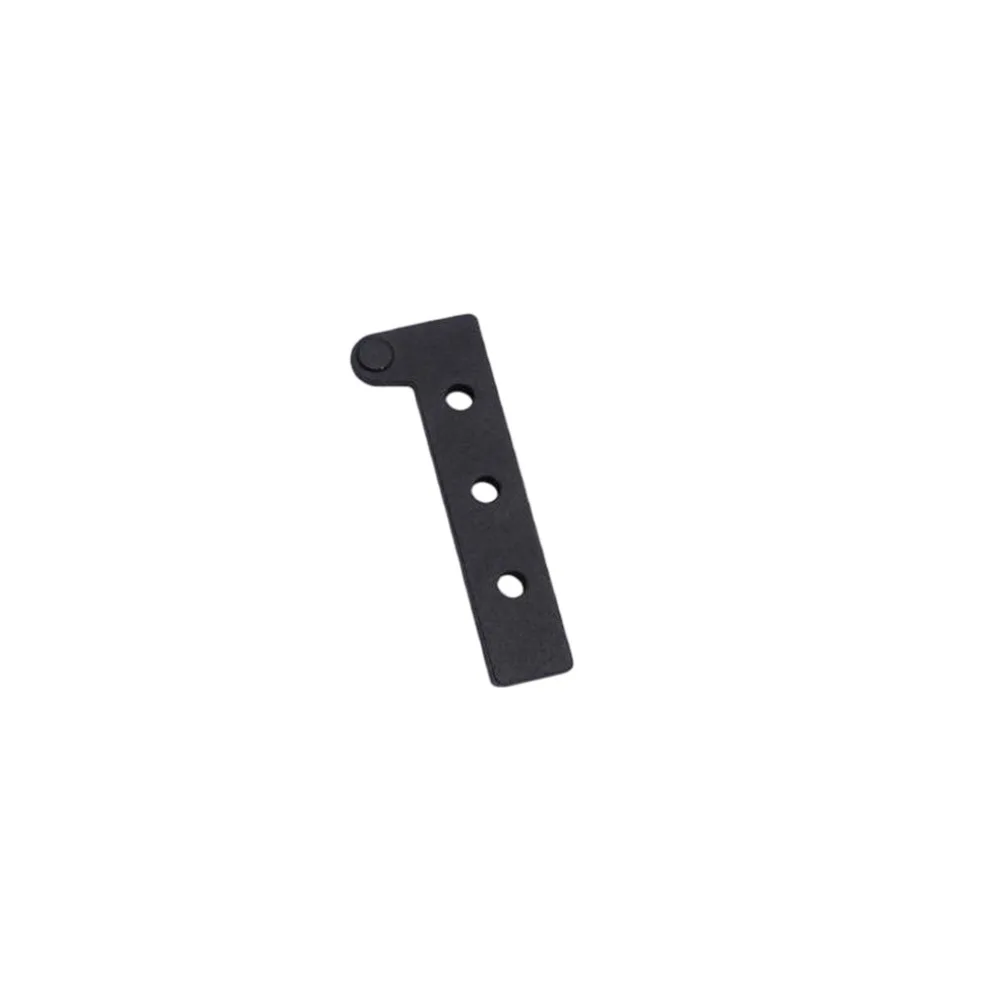 Black Stainless Steel Rotating Hinge 180 Degree Pivot For Wooden Aluminum Cabinet Wardrobe Door Home Improvement