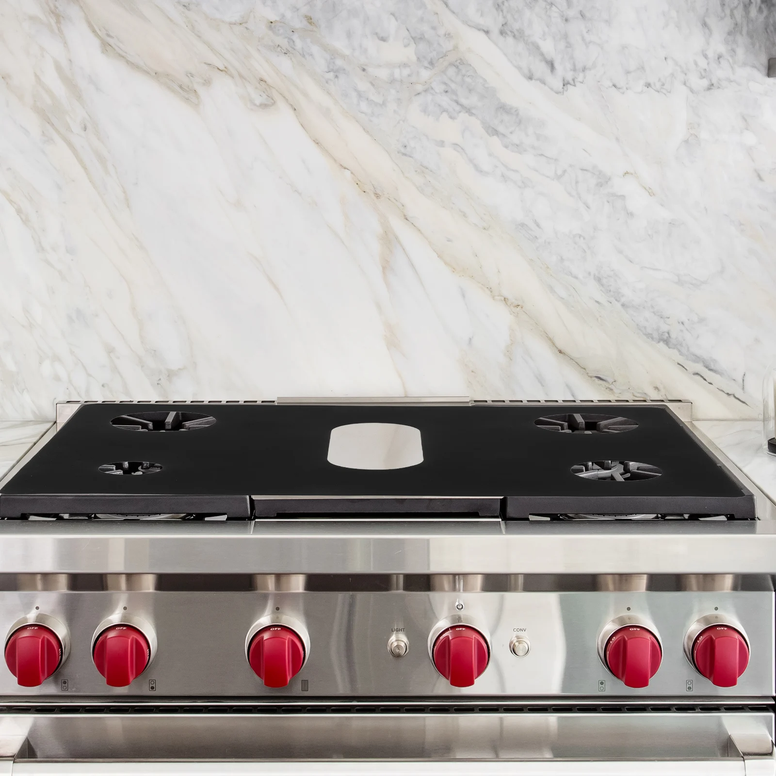 

Non-Stick High Temperature Resistant Gas Stove Mat Oil-Proof Stove Top Protector for Kitchen Burner Covers Reusable Heat Cushion