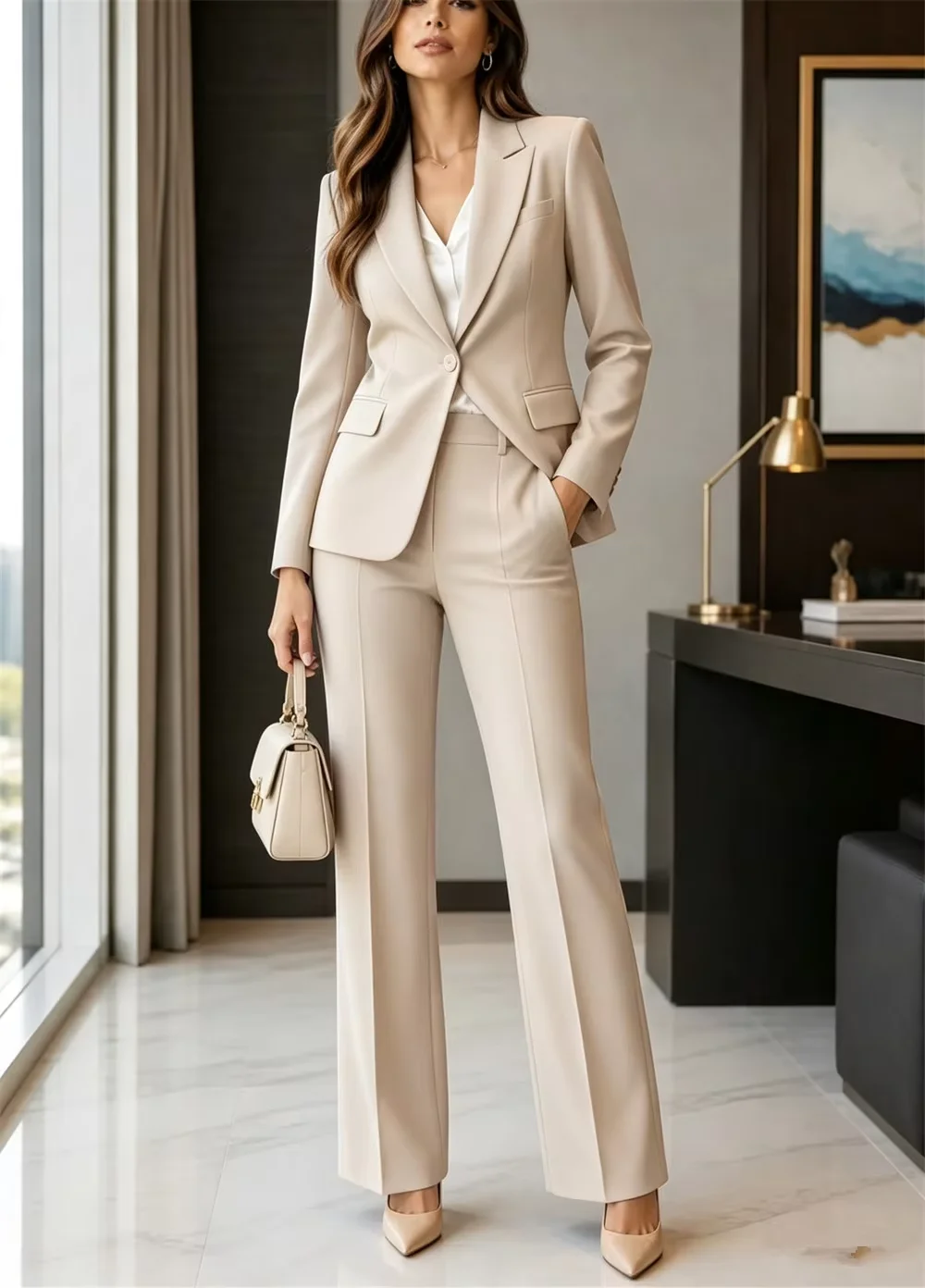 Traje de dos piezas para mujer - Womens Blazer reseña y precio