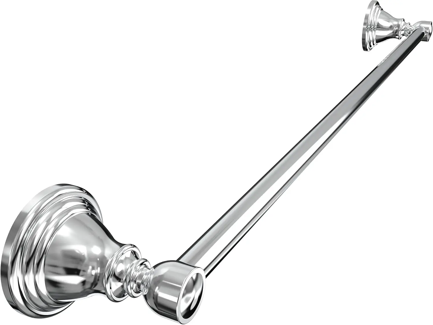 

Bar 24inch, Stainless Steel Bathroom Rack Wall Mounted, Heavy Duty Rod, Towel Holders for Bathroom, Kitchen (C