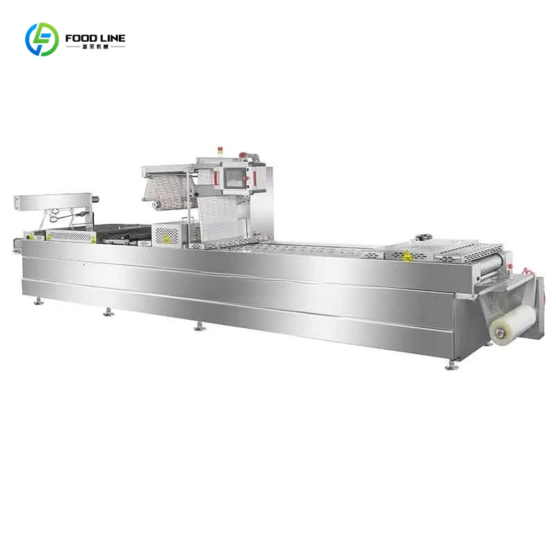 FL Thermoforming Vacuum Sealer for Tofu Plant Protein Automatic Tray Packaging Machine Fresh Food Equipment