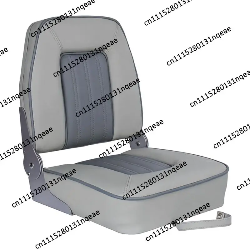 Marine High-back Soft Bag Seat, UV-resistant Folding Yacht Speedboat Pontoon Stern Passenger Seat