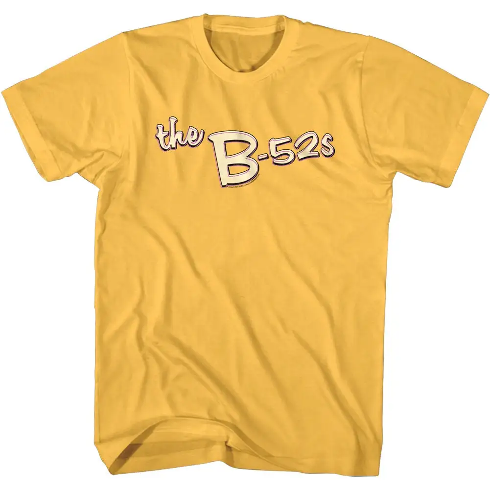 The B52s Vintage Logo Men's T Shirt Adult