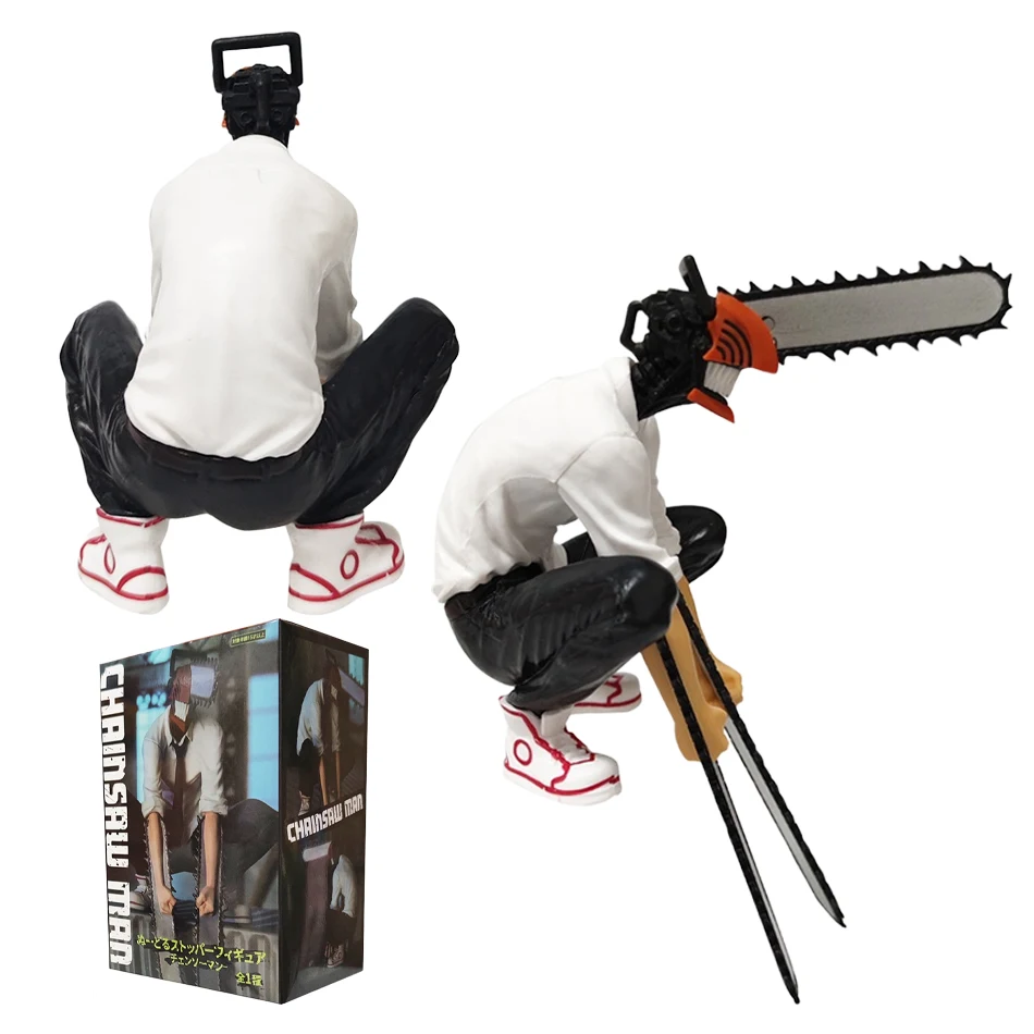 ฟิกเกอร์อนิเมะ Chainsaw Man ขนาด 14/17 ซม. พาวเวอร์/เด็นจิ ฟิกเกอร์แอคชั่น PVC ฟิกเกอร์ Chainsaw Man ที่กั้นก๋วยเตี๋ยว ของสะสมสำหรับผู้ใหญ่ โมเดลของเล่น