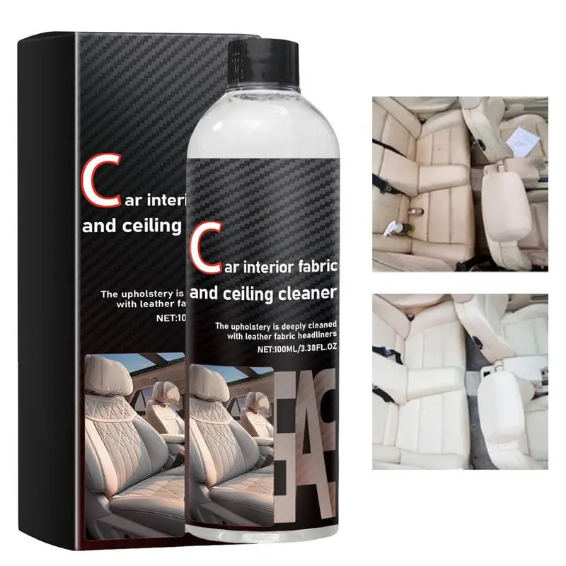 

Car Leather Retreading Agent Seats Quick Restorer Cream Non-Greasy Multifunctional Car Polish Spray Vehicle Cleaning Accessories