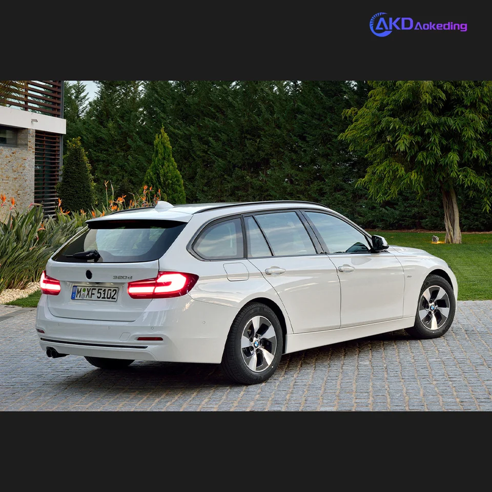3D LEDテールライト,車の付属品,BMW 3シリーズ,Touring,320d,330d,Drl