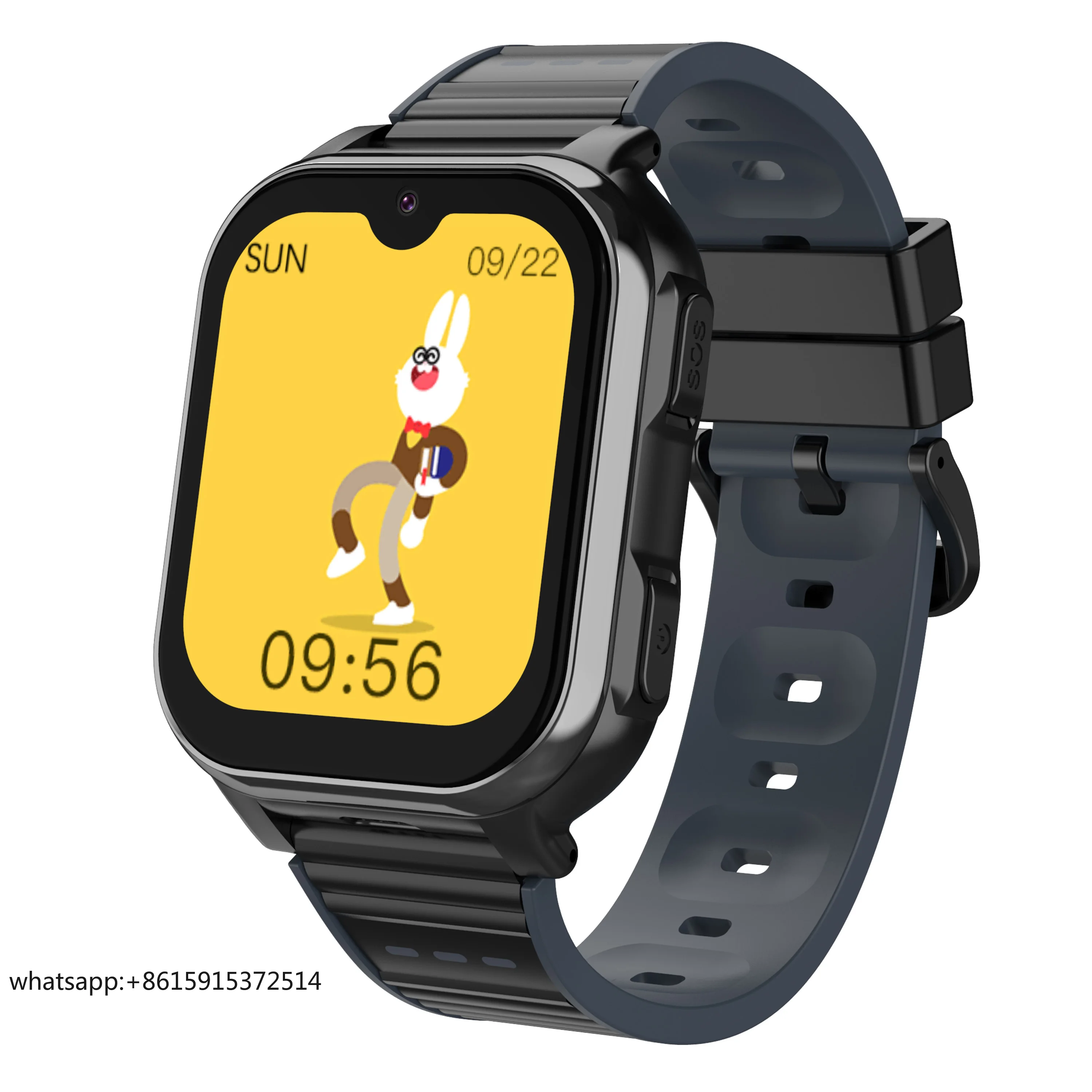 2025 D3S مكالمة فيديو ساعة ذكية 1 + 8G 1.83 بوصة شاشة 800mAh GPS/WIFI/LBS موقع SOS زر للأطفال 4G ساعة ذكية مع بطاقة Sim