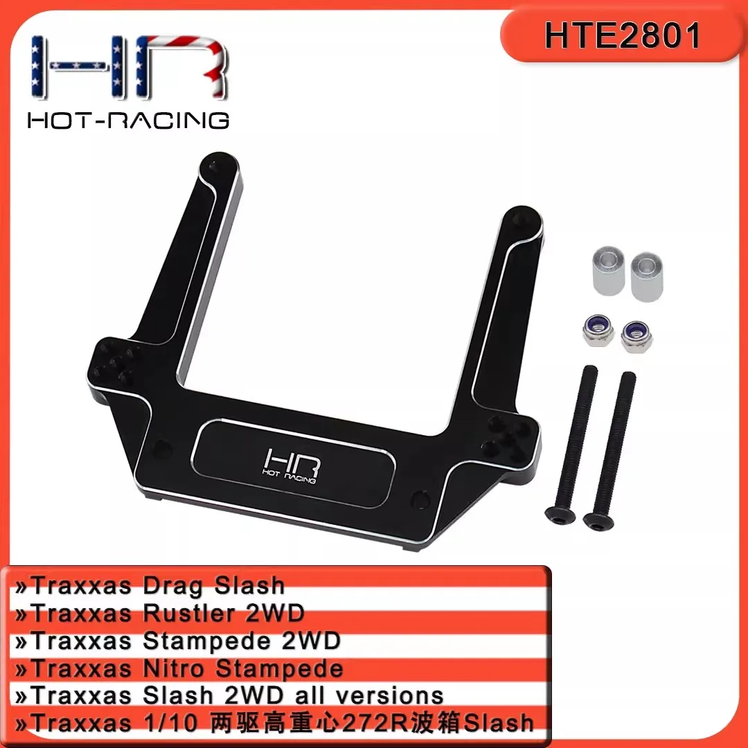 

HR Traxxas 1/10 two wheel drive high center of gravity 272R gearbox Slash aluminum alloy front suspension bracket