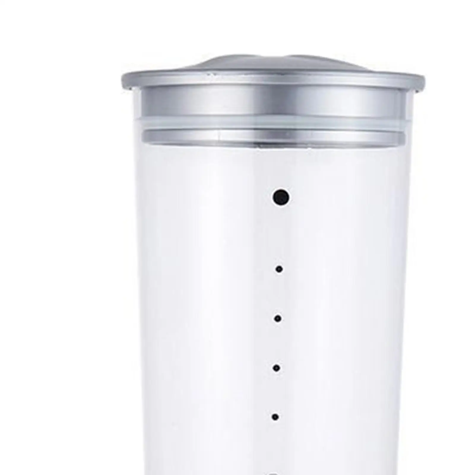 Müslispender, 1,5 l, Trockenfutterspender, Wandmontage für Snacks, Reismehl