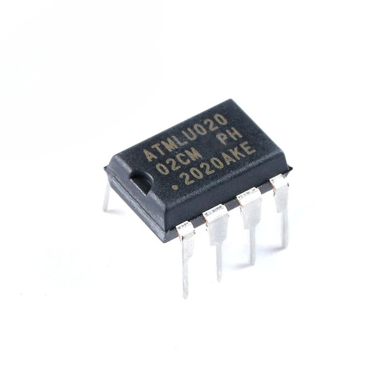 5pcs AT24C02C 24C02C 24C02 AT24C02C-PUM DIP-8 IIC I2C 호환 (2 선) 직렬 인터페이스 EEPROM 칩 IC 새로운 원본