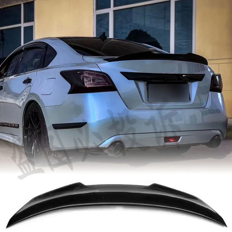 

For 2013 - 2015 Nissan Teana Altima spoiler rear wing high-quality carbon fiber external tuning accessories body kit PSM style