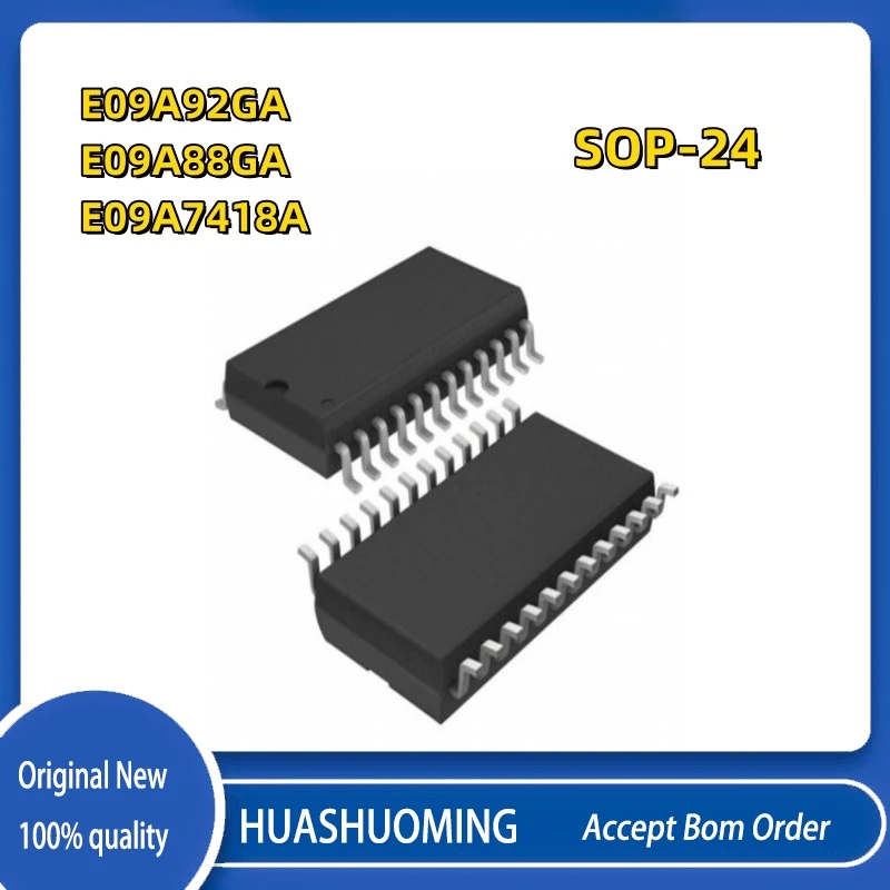 10Pcs/Lot  New E09A92GA  EO9A92GA   E09A88GA  EO9A88GA  E09A7418A EO9A7418A  sop-24