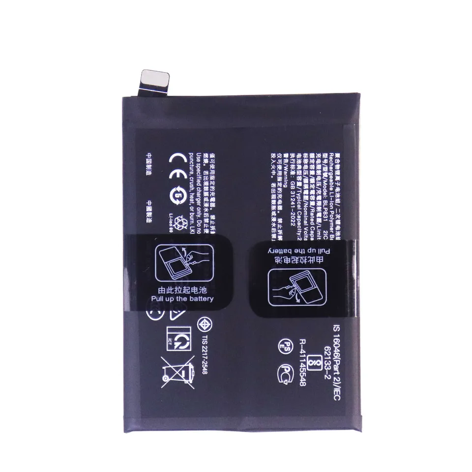 Batería ISUNOO BLP831 para OPPO Find X3 Pro / PEEM00 / Find X3 / PEDM00 / CPH2173, batería de repuesto 4