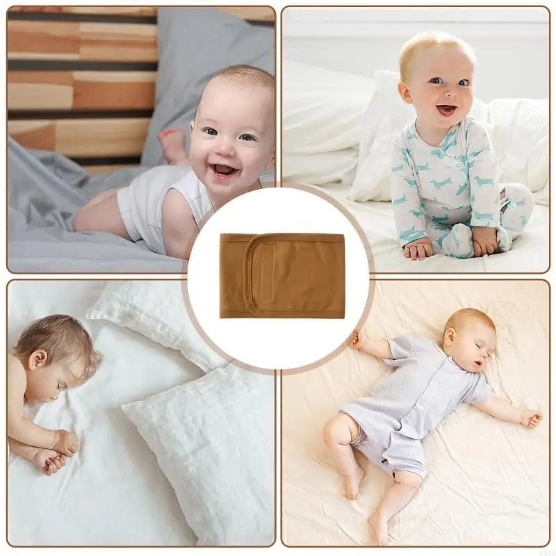 BX0D Baby التمريض البطن BELLYBAND مزدوج الطبقة حديثي الولادة حرس السلك السلك