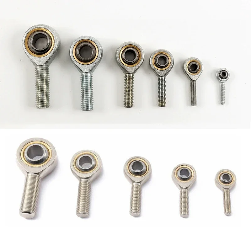 

3mm-16mm Fish Eye Rod End Joint Bearing Right or Left Hand Male Thread Spherical Bearing SA3-SA16 SAL3-SAL16