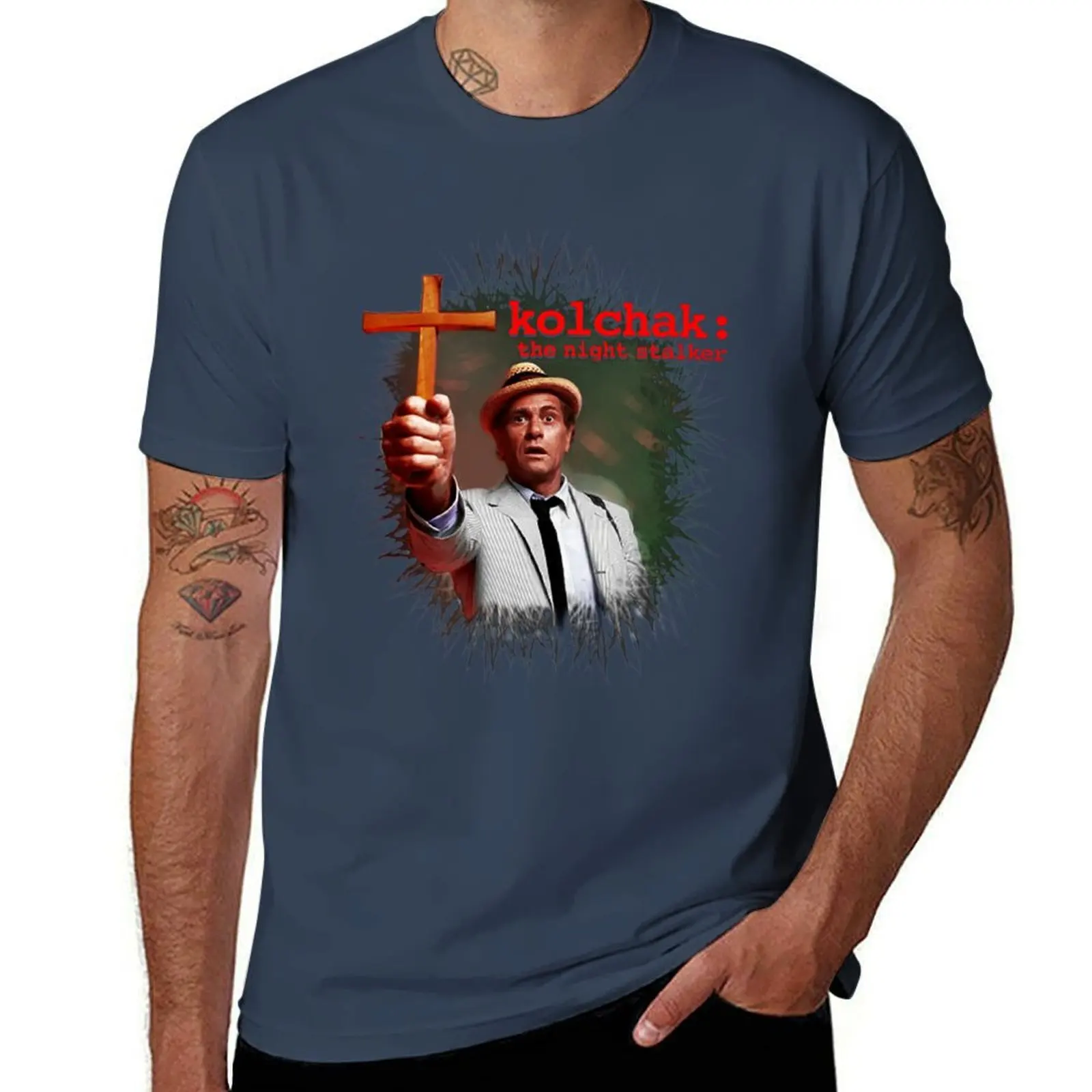 

Carl Kolchak - The Night Stalker T-Shirt Breathable Basic Cotton T-Shirt