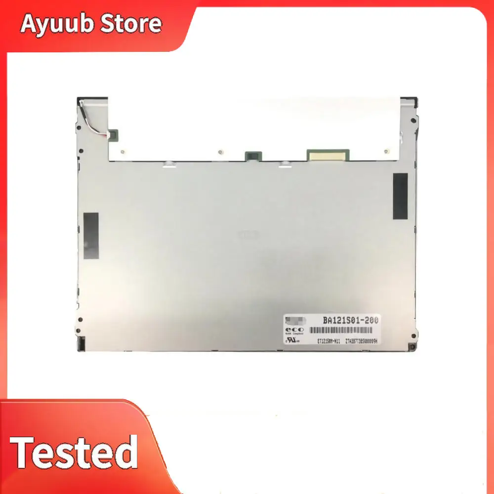 Original industrial LCD BA121S01-200 Display Screen Tested 800x600 12.1