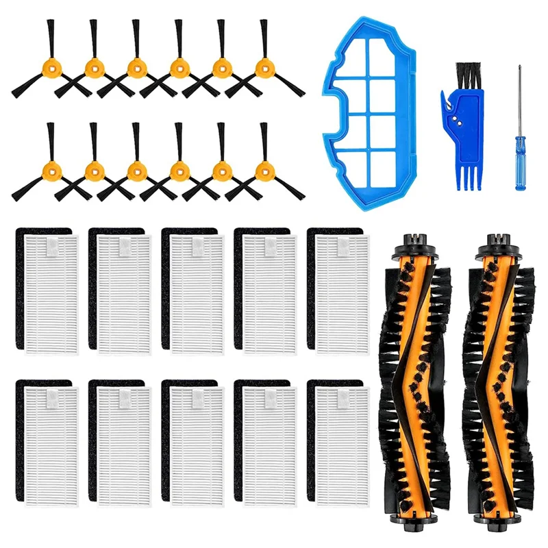 Replacement Parts for Ecovacs Deebot N79 N79S DN622 500 N79W N79SE Yeedi K600 K700 Accessories Kit Filters Brushes