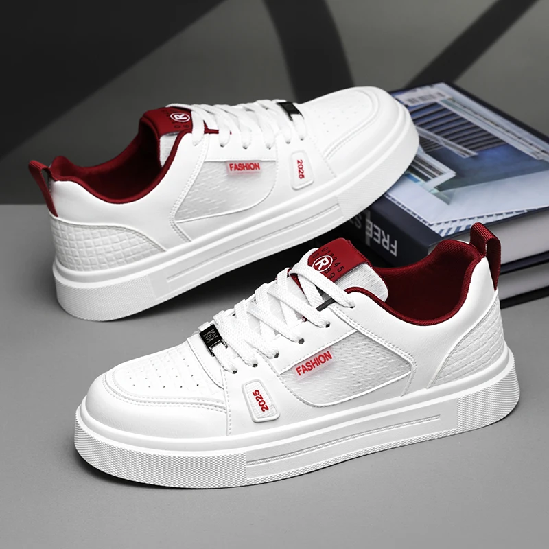 

Men's thick-soled casual shoes summer breathable soft-sole non-slip outdoor flat walking shoes fashion youth sports board shoes