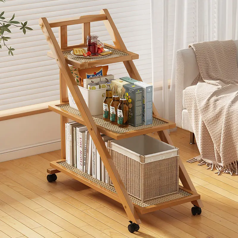 Living Room Wooden Display Stand Nordic Plant Accessories Outdoor Shelves Cabinet Kitchen Collection Estante Home Decorations