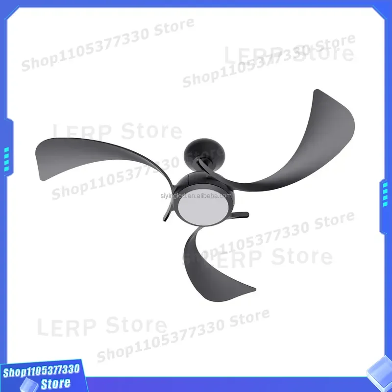 Modern 3 Blade Ceiling Fan With LED Light Kit And Remote Control AC DC Indoor Large Size For Bedroom Home Use New Design