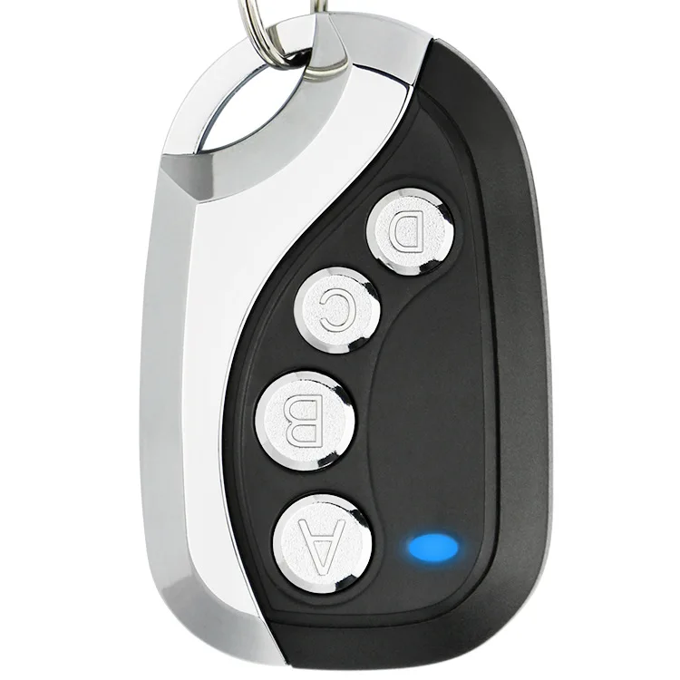 433MHz Smart Copy Duplicator Remote Control RF Wireless 4 Button Electric Garage Door Gate Remote Cloning Transmitter