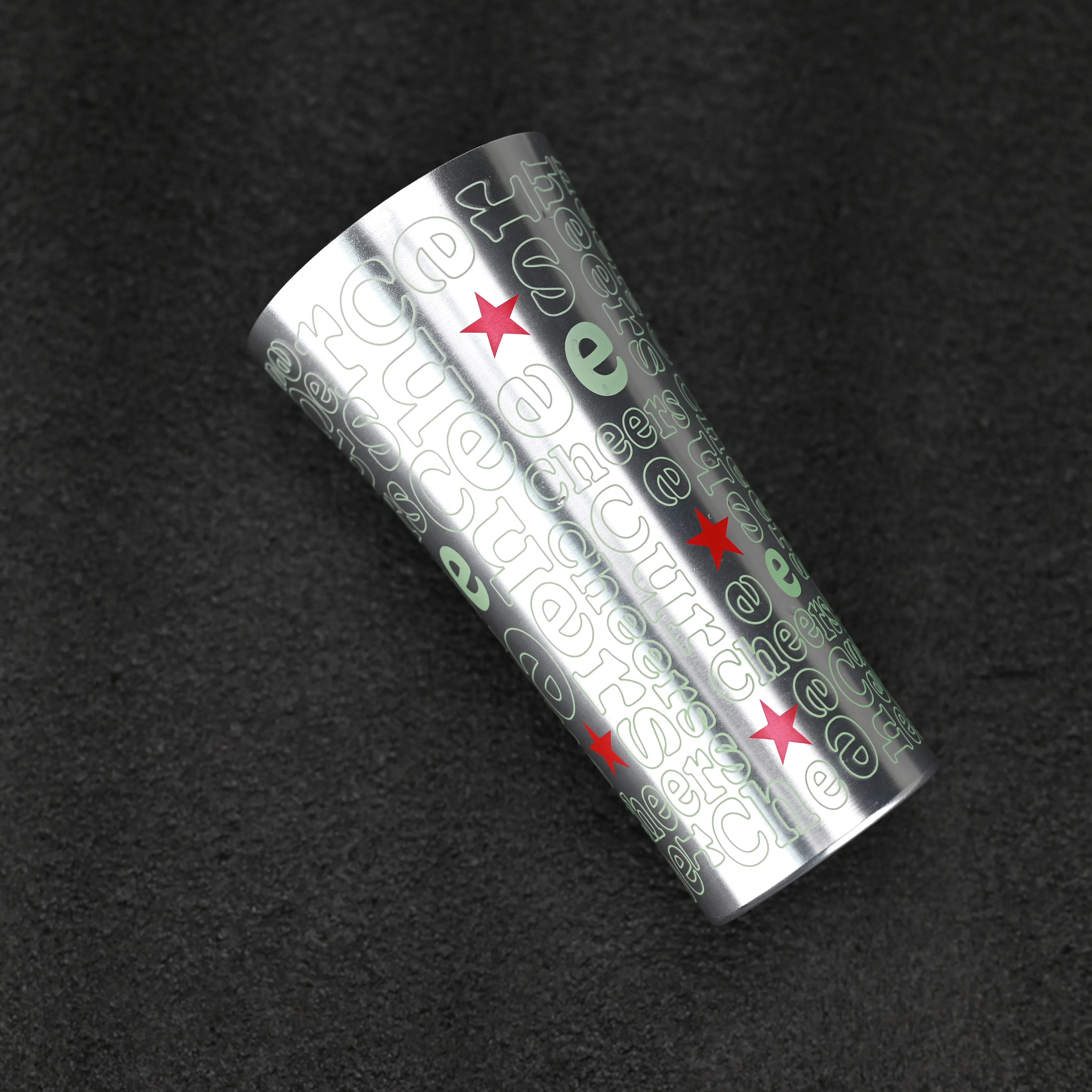 2026 New Color Changing Aluminum 360ml Beer Cup Aluminum Metal Mug Hammered Texture Water Mugs Coffee Travel Mug