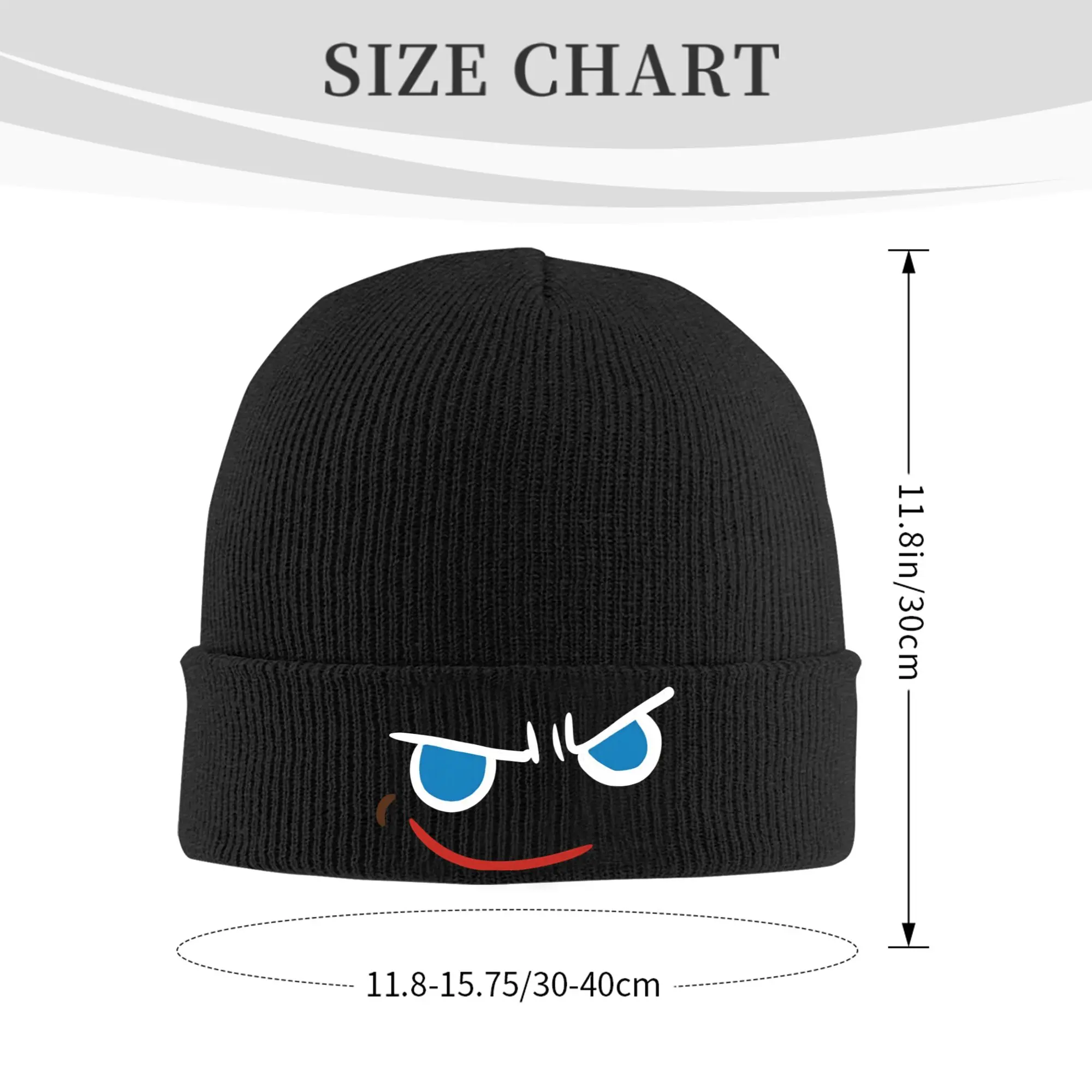Gingerbrave Cookie Run Kingdom  Knit Hat Beanies Winter Hats Warm Acrylic  Fashion  Cap Men Women Gift,