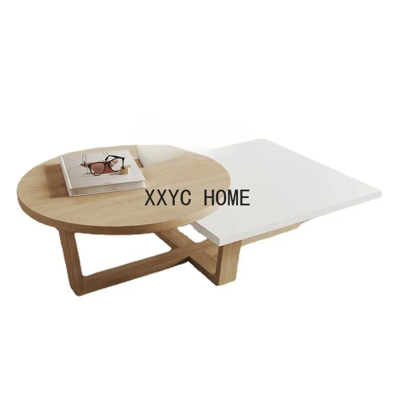 

Чайный столик из ясеня, минималистичный дизайн, каменная тарелка, чайный столик из массива дерева, эластичный шкаф для телевизора