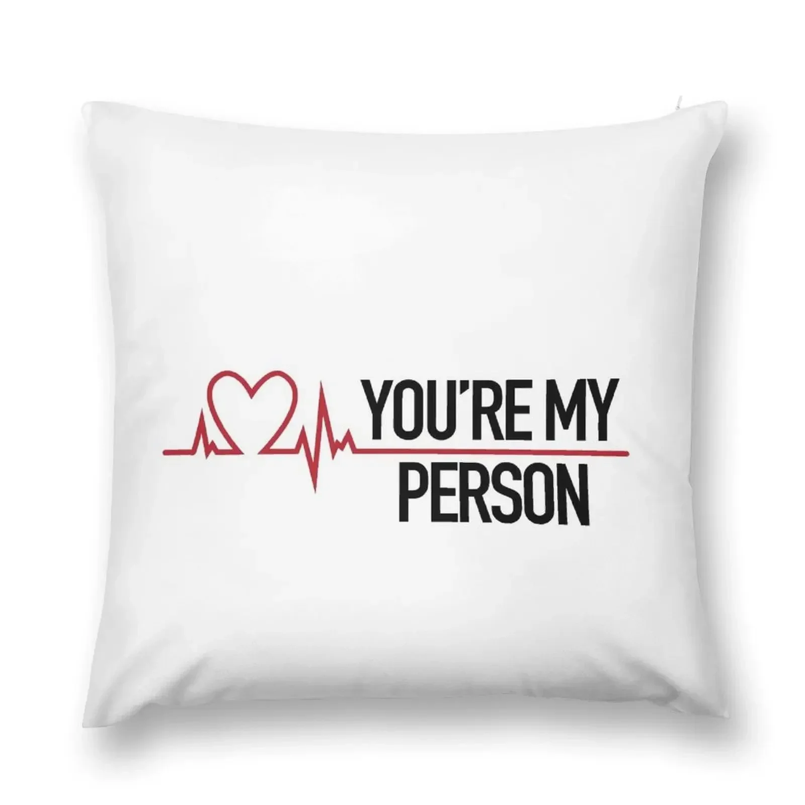 

You're my person, Grey's quote Throw Pillow pillow cover christmas Christmas Covers For Cushions Pillow Covers Decorative