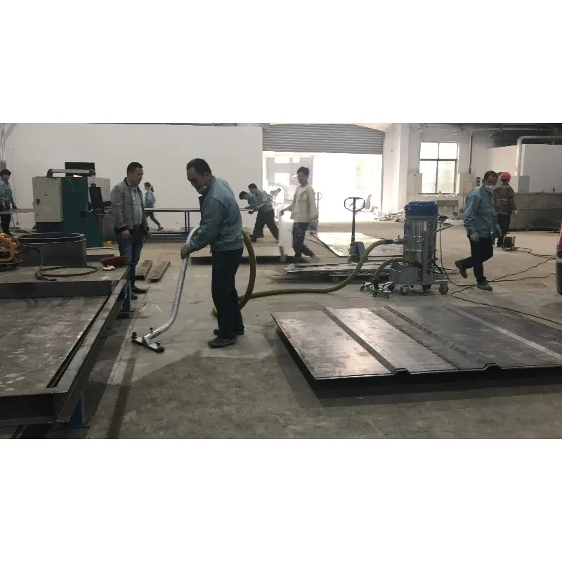 Aspirador de pó industrial elétrico monofásico de três motores 3600W/4.8HP para lixar aterrar superfície de água poeira de lama