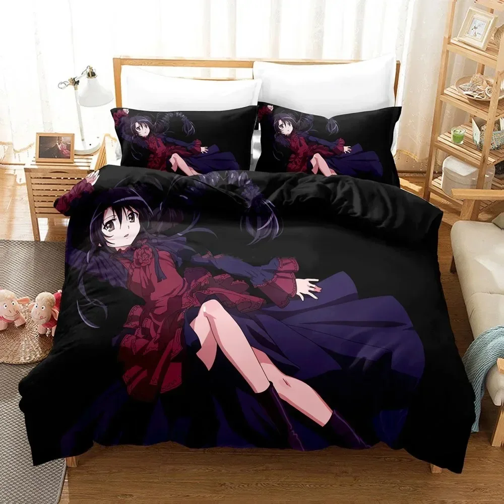 

Shakugan No Shana 3D NEW Duvet Cover Pillowcase Bedding Set Adult Boy Girl Bedroom Decoration Children Single Double Large
