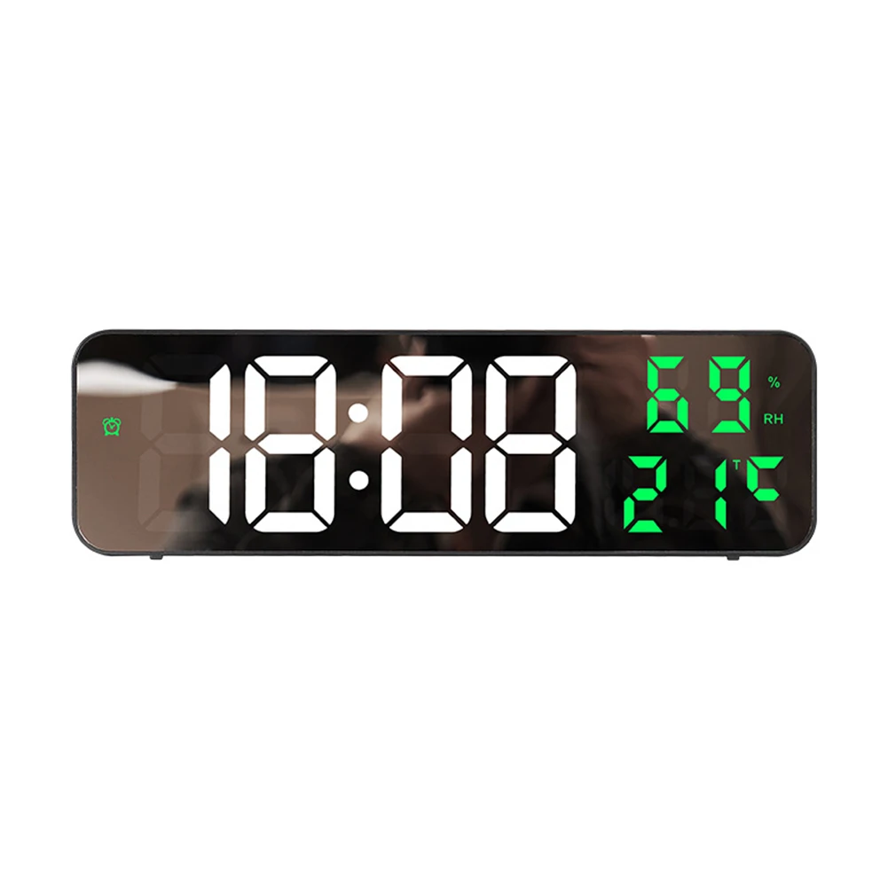 Wall Clocks,Led Digital Wall Clock,Large Screen Wall-Mounted Digital Clock, Automatic Brightness Dimmer Clock