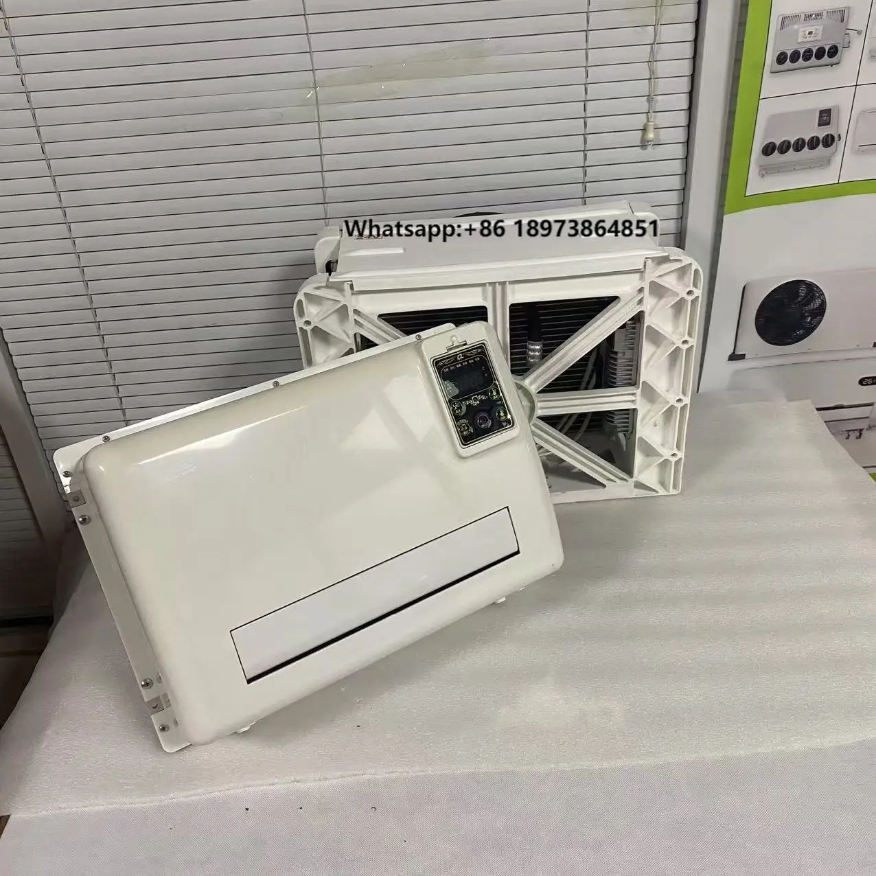 

Auto Parking air Conditioner Camper Conditioner 220v Split Roof air Conditioning 12v 24 Volt or Truck Crane RV Home