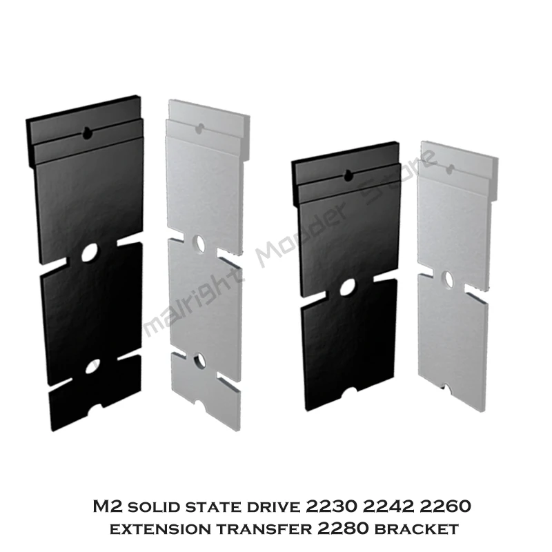 NGFF M2 Solid State Drive Adaptateur, 2242 à 2280, 2230 à 2280, Extension de carte de transfert, Carte T1, 2230 $, 2242/2260 $, NGFF M.2