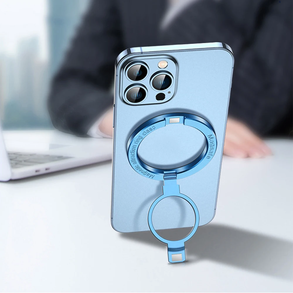 Suporte para tablet magnético 2 seções simplicidade anel telefone handphone popsocket magsafe ipad titular dupla face silicone sucção