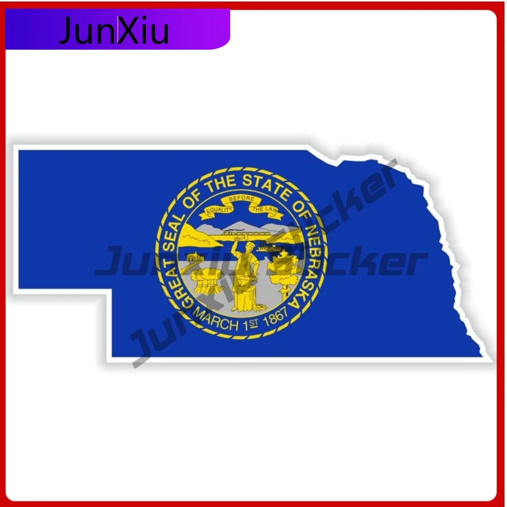 

Nebraska Map Flag Beautiful Automotive Exterior Accent Ideal On Suv Truck Camper Exterior Surfaces