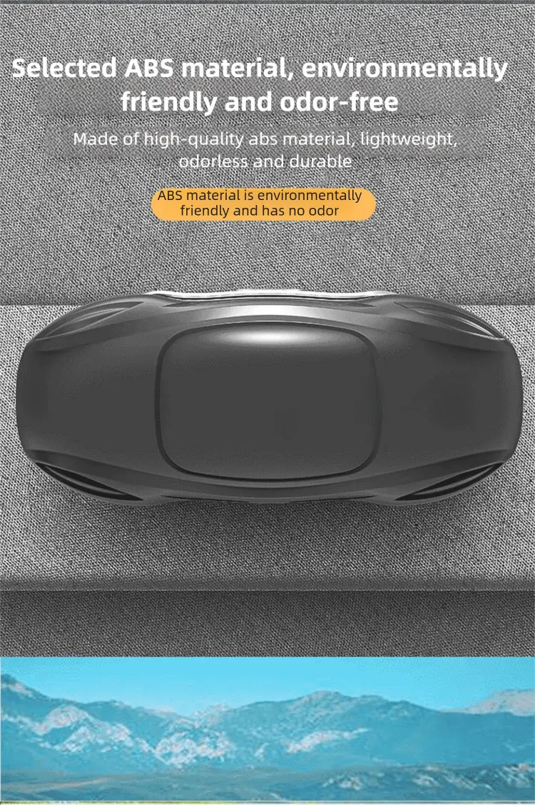 Auto-Styling Sonnenbrillenhalter Tragbare Brillenbox für das Auto Brillenetui für Sonnenblenden Auto-Brillenhalter – Detail 11