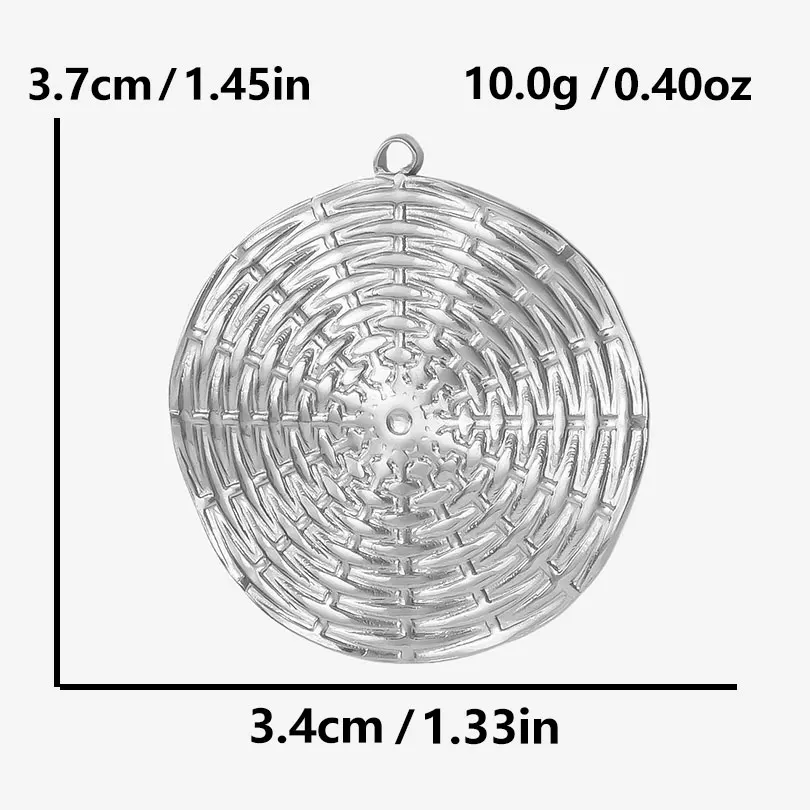 10 Stuks Nieuwe Geen Vervagende Zilveren Kleur Mode Korte Hanger Geometrie Versnelling Zon Schroefdraad Bloemvouwen Charmes Diy Sieraden Maken