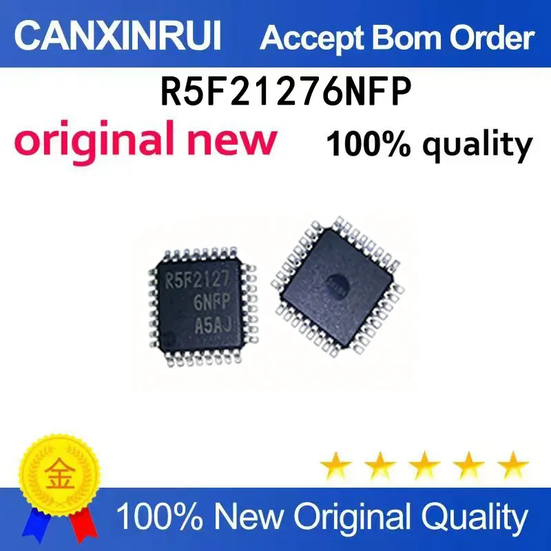 (5-100 pieces)Brand new original R5F21276NFP R5F21276 QFP32 microcontroller chip IC